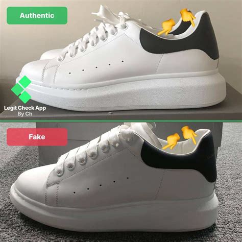 alexander mcqueen fake vs real shoes|alexander mcqueen shoes reddit.